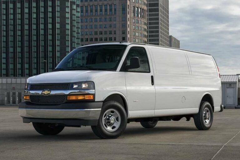 New 2026 Chevy Express Cargo Van Specs
